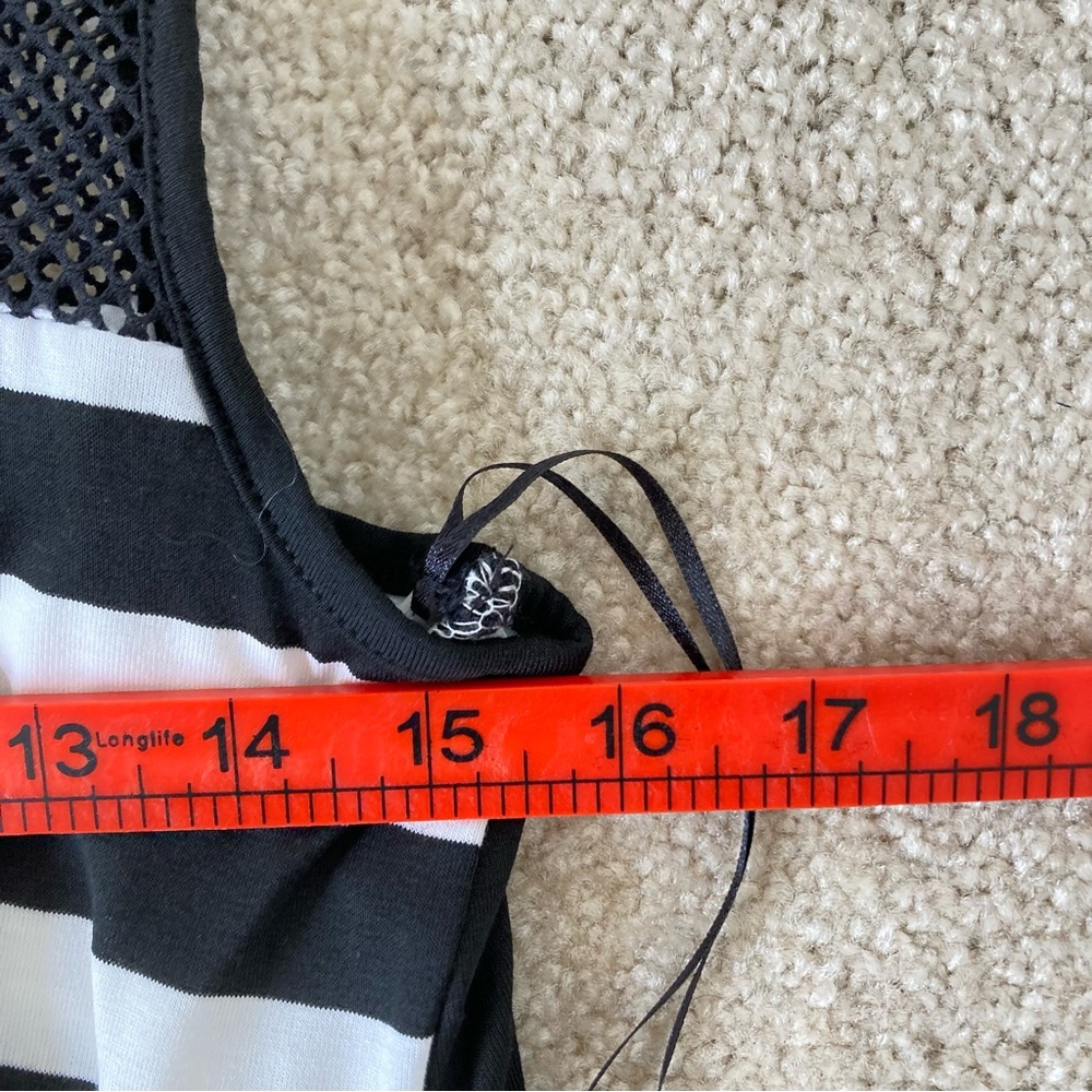 BNWT Roman Women's Black & White Stripe Maxi Dress UK Size 14 - Picture 12 of 14